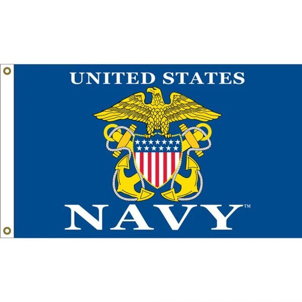 Armed Forces Gear - USN Eagle Flag - Military & First Responder ...