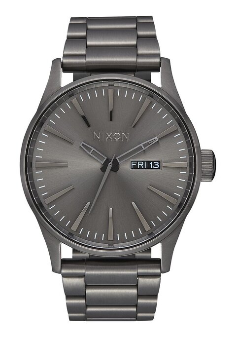 Nixon Men's Watch Sentry Chrono Black Dial IP Stainless Steel Bracelet -  jewelry - by owner - sale - craigslist