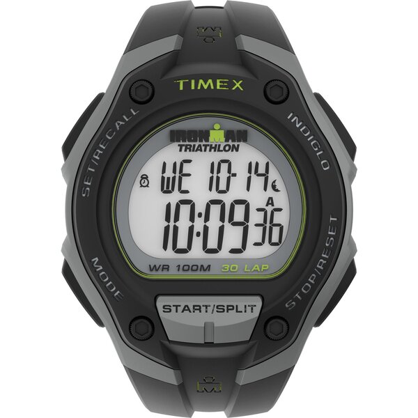 Reloj Hombre Timex Ironman Con Luz Digital 45 mm T5K8229J