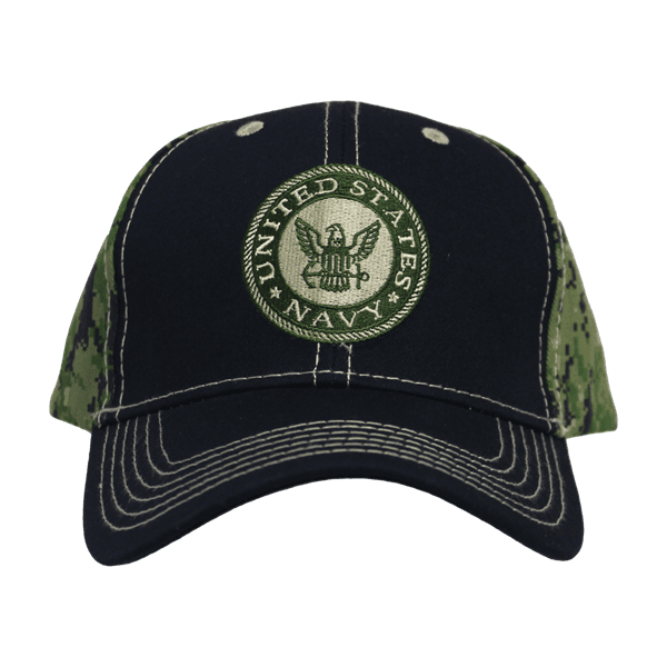 JWM Wholesale - Navy Camo Back Cap - Military & Gov't Discounts | GOVX