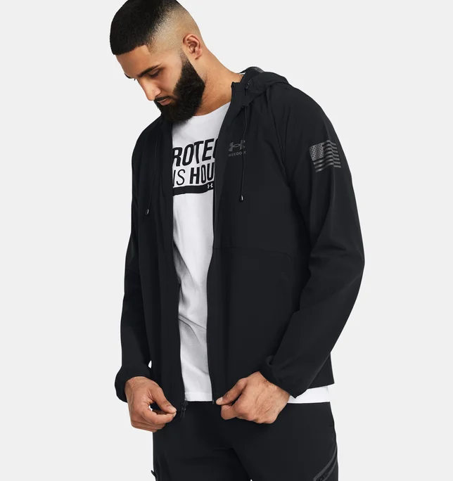 Under Armour - Men's Freedom Windbreaker - Military & Gov't