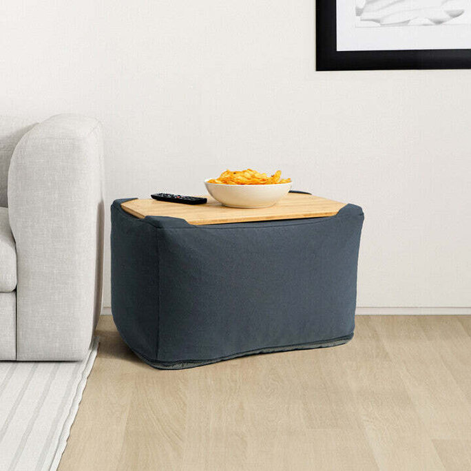 Yogibo Ottoman ヨギボー オットマン ダークグレー 公式】Yogibo Ottoman Premium（ヨギボー オットマン プレミアム