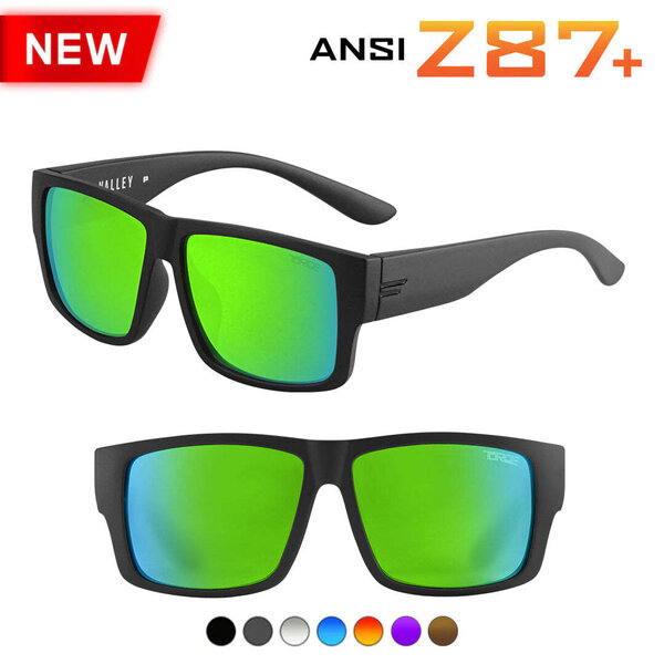 TOROE Performance Eyewear VALLEY ANSI Z87+ Safety Rated Polarized