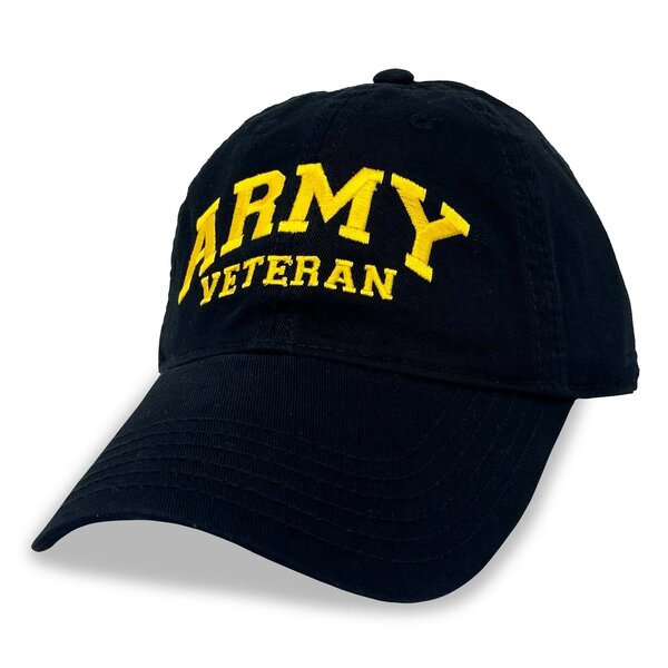 Army Gear Army Veteran Twill Hat Military & First Responder Discounts GOVX