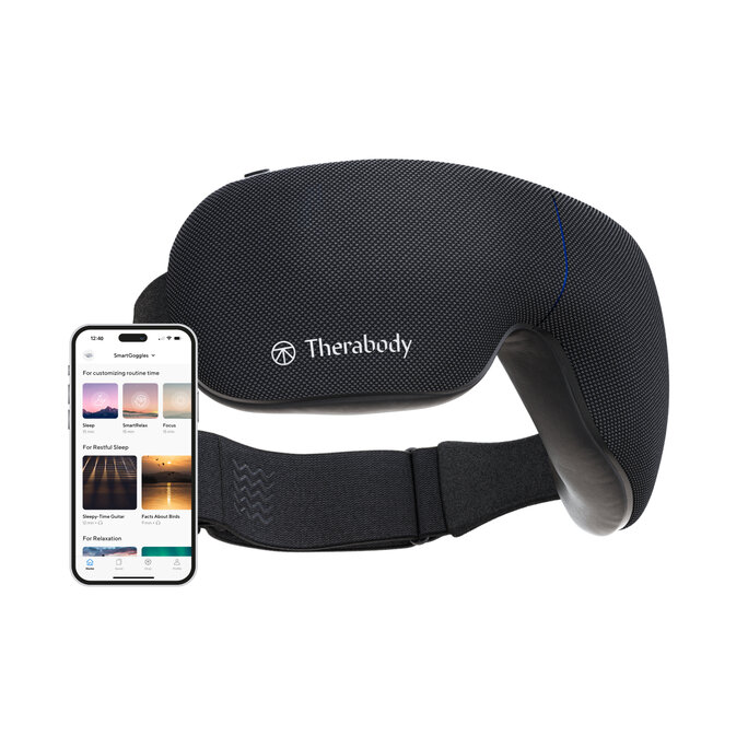 Therabody - Therabody SmartGoggles Heated Eye & Temple Massager (2nd Gen) -  Military & Gov't Discounts | GOVX