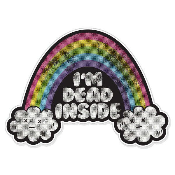 Bunker Branding Co. - I'm Dead Inside Sticker - Military & First ...