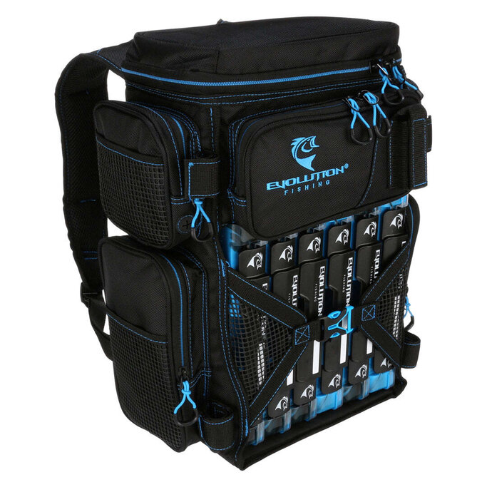 RAEVA 3点セット Evolution Outdoor - Drift Series 3600 Tackle Backpack with Rod
