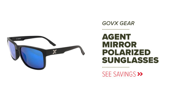 GovX Gear Agent Mirror Polarized Sunglasses