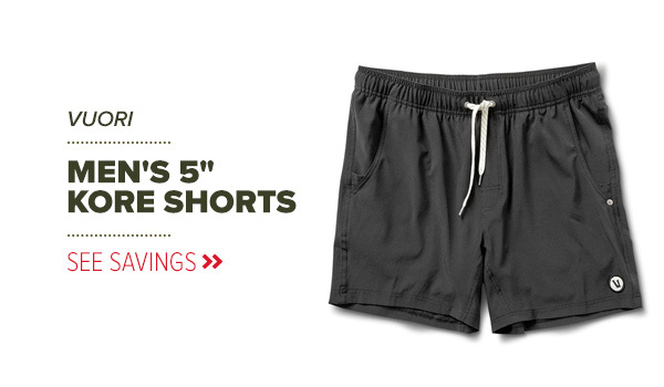 Vuori Men's 5 inch Kore Shorts