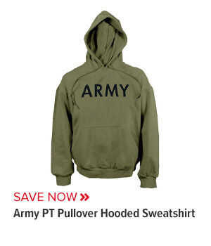 Army PT Pullover Hooded Sweatshirt