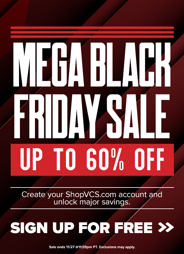 MEGA BLACK FRIDAY SALE | UP TO 60% OFF