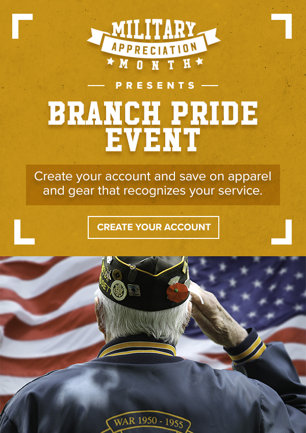 Military Pride Gear is 20 off