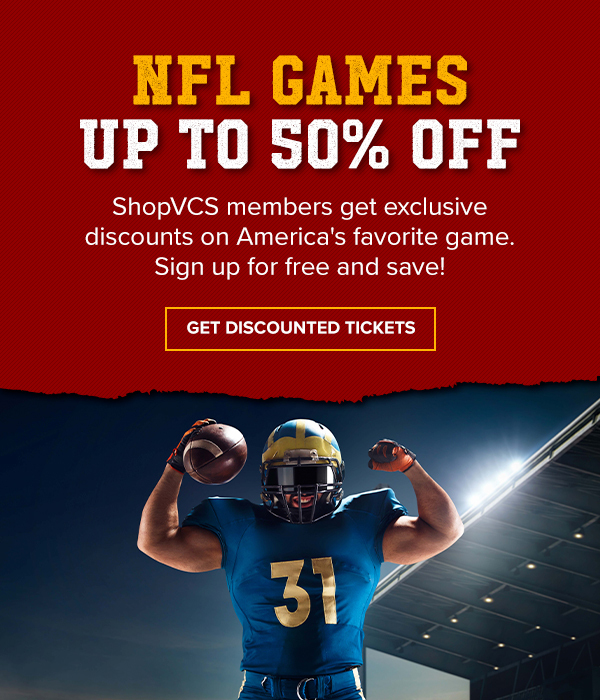 NFL GAMES | UP TO 50% OFF