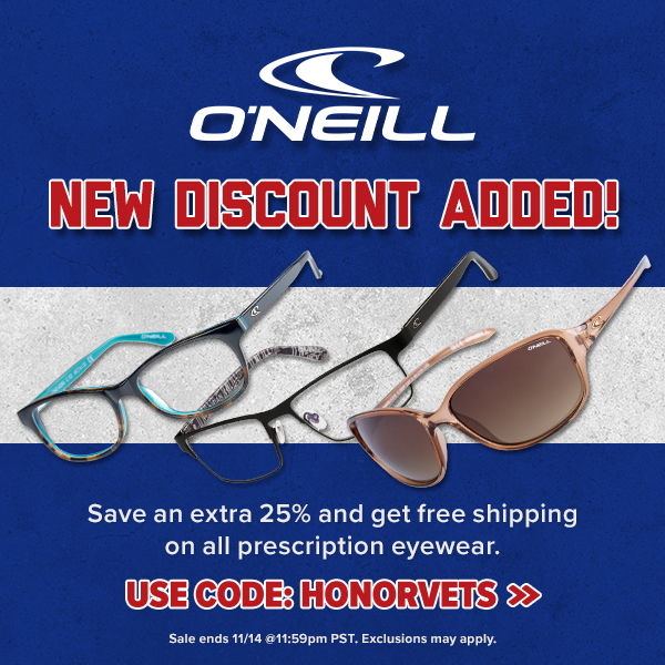 ONEILL NEW DISCOUNT ADDED!